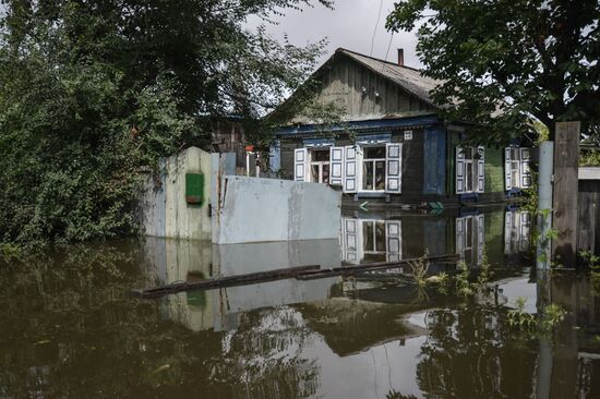 Flood in Khabarovsk Region