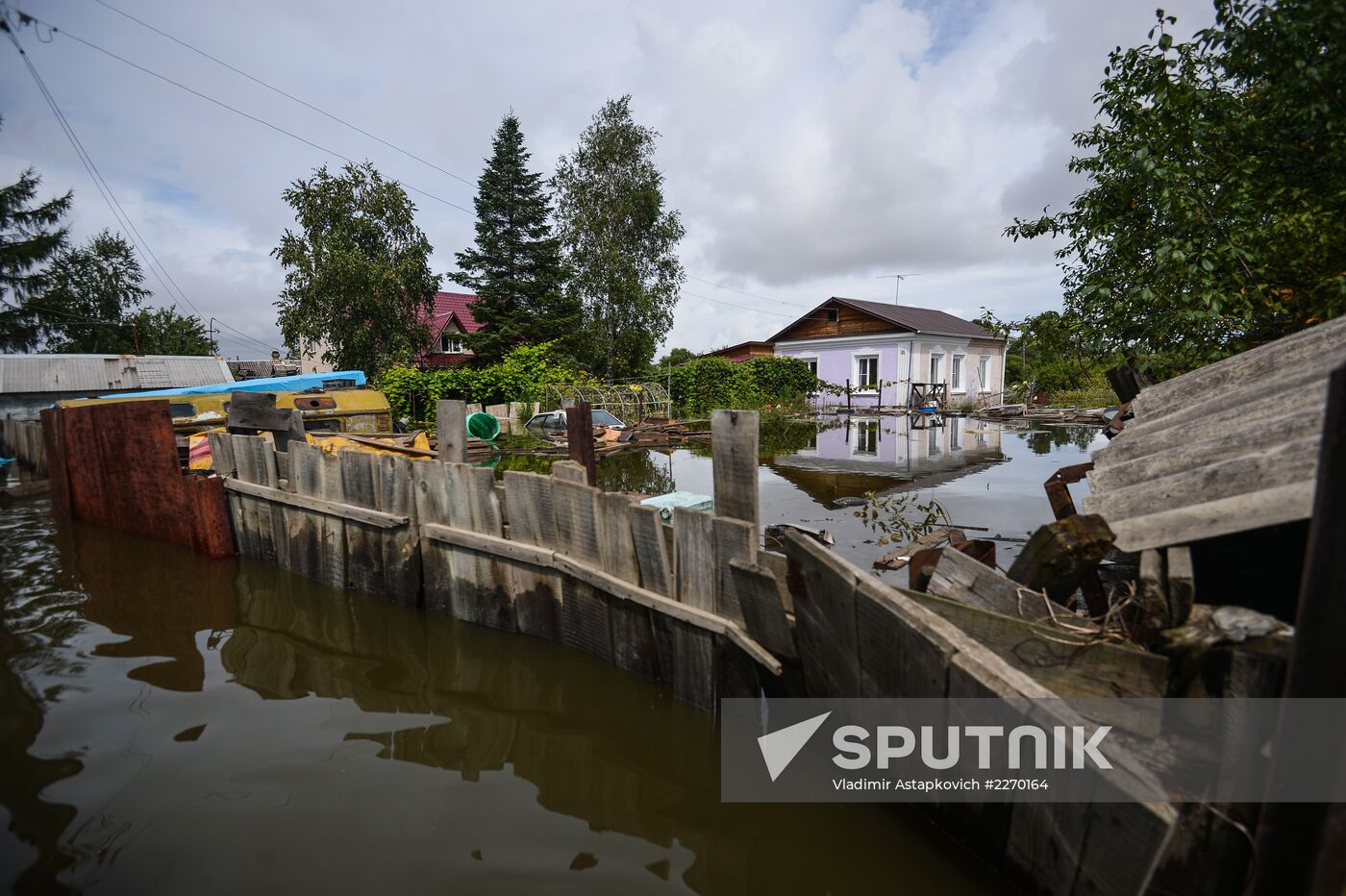 Flood in Khabarovsk Region