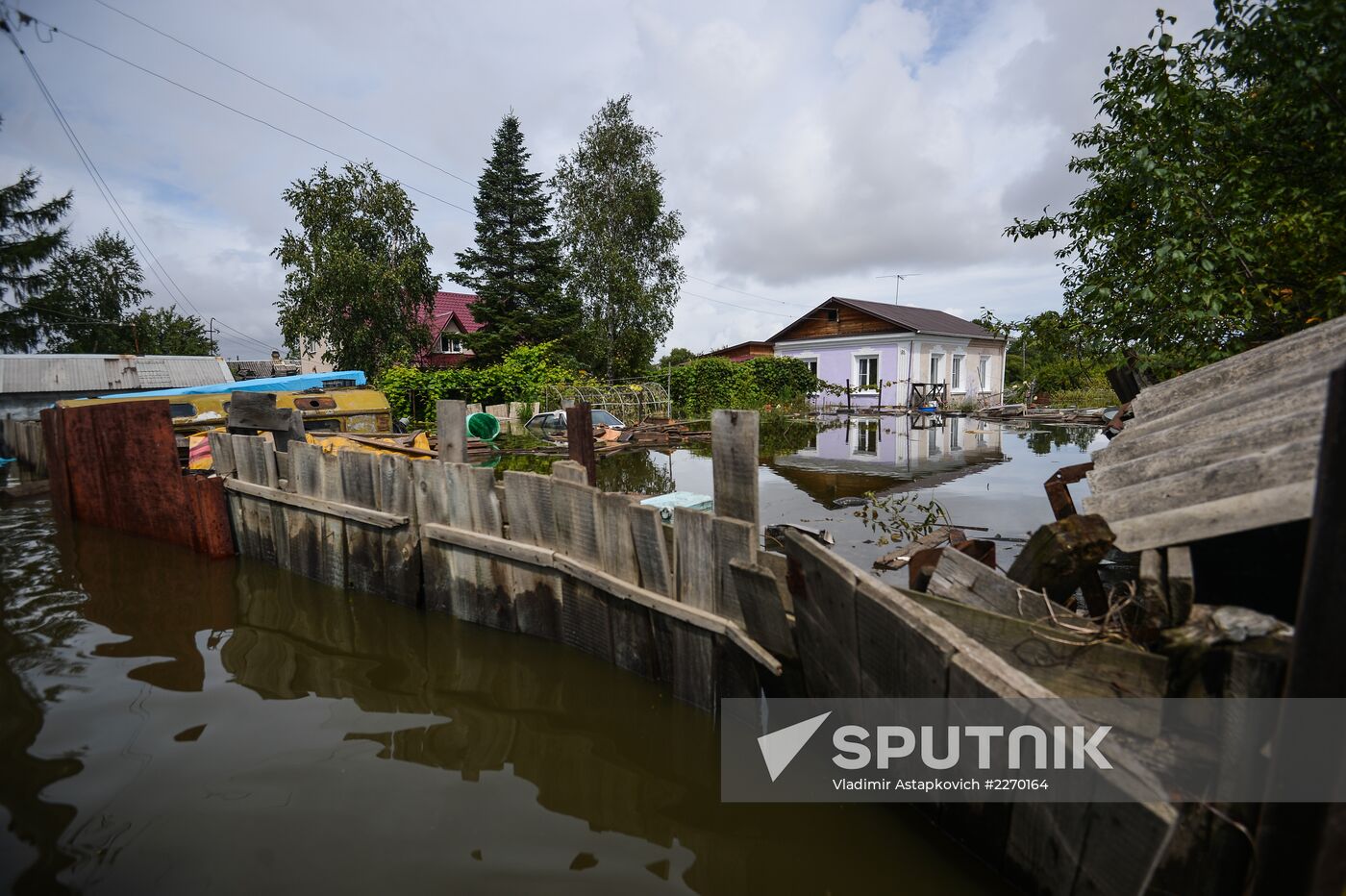Flood in Khabarovsk Region
