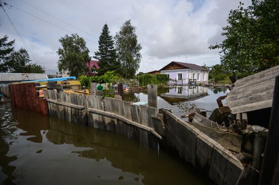 Flood in Khabarovsk Region