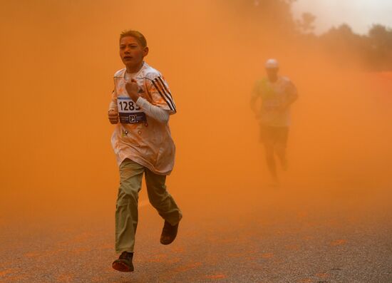 "Color Run" in Luzhniki