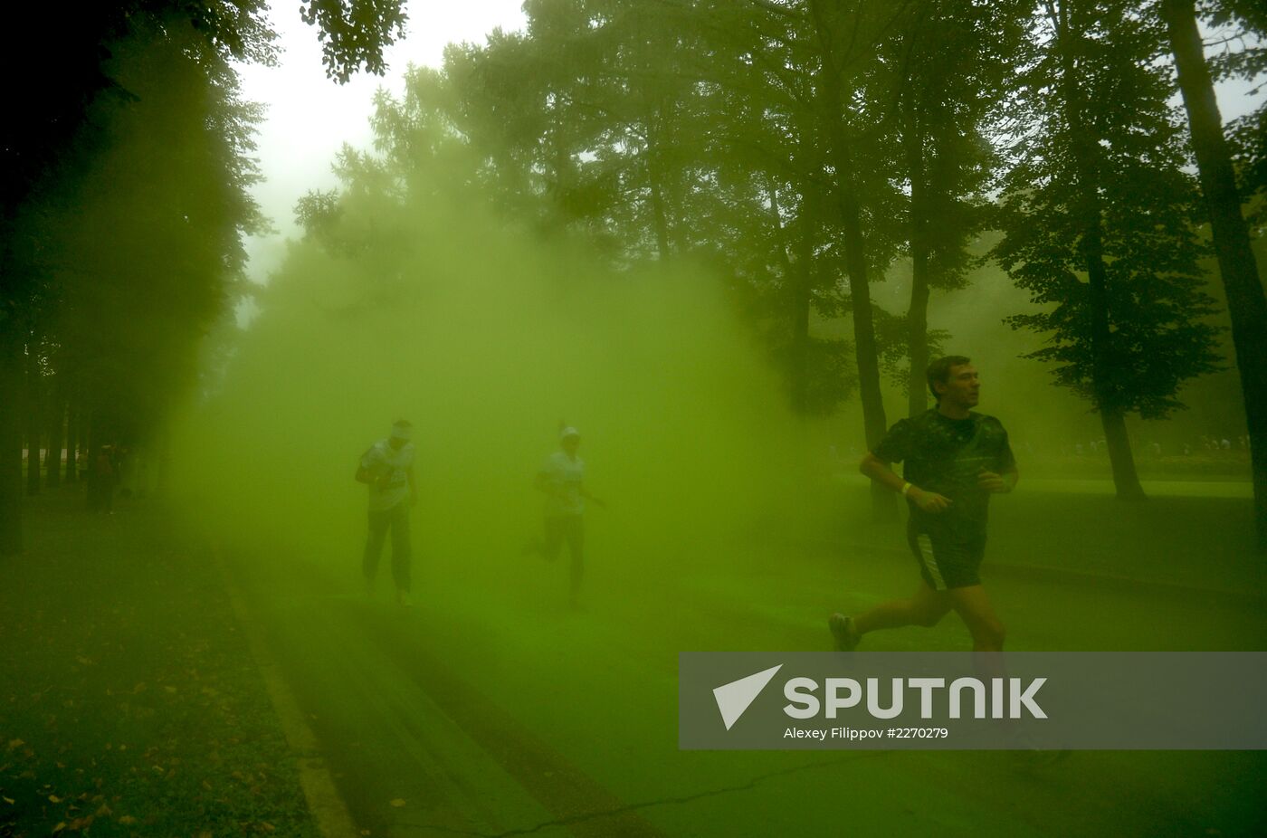 "Color Run" in Luzhniki