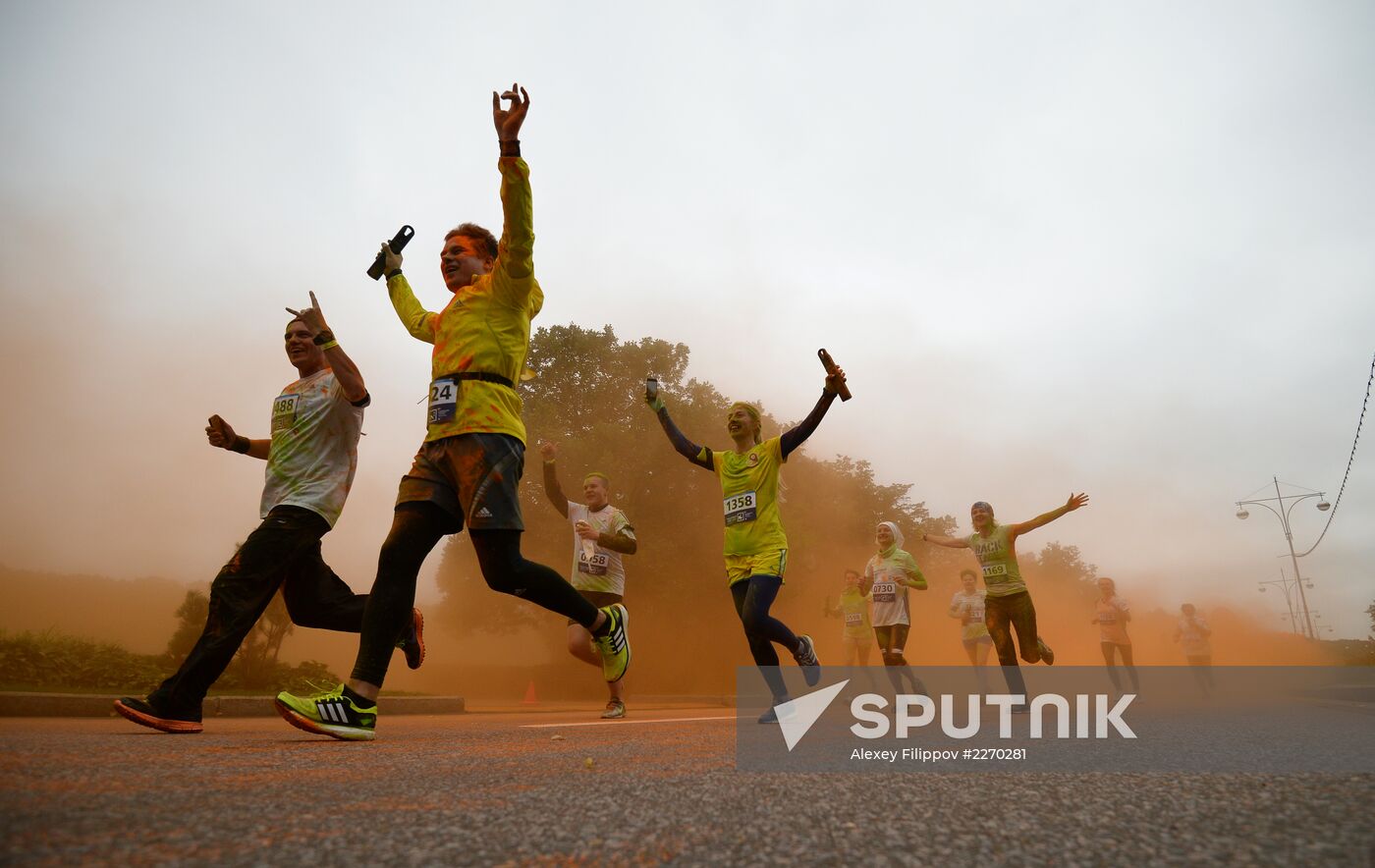"Color Run" in Luzhniki