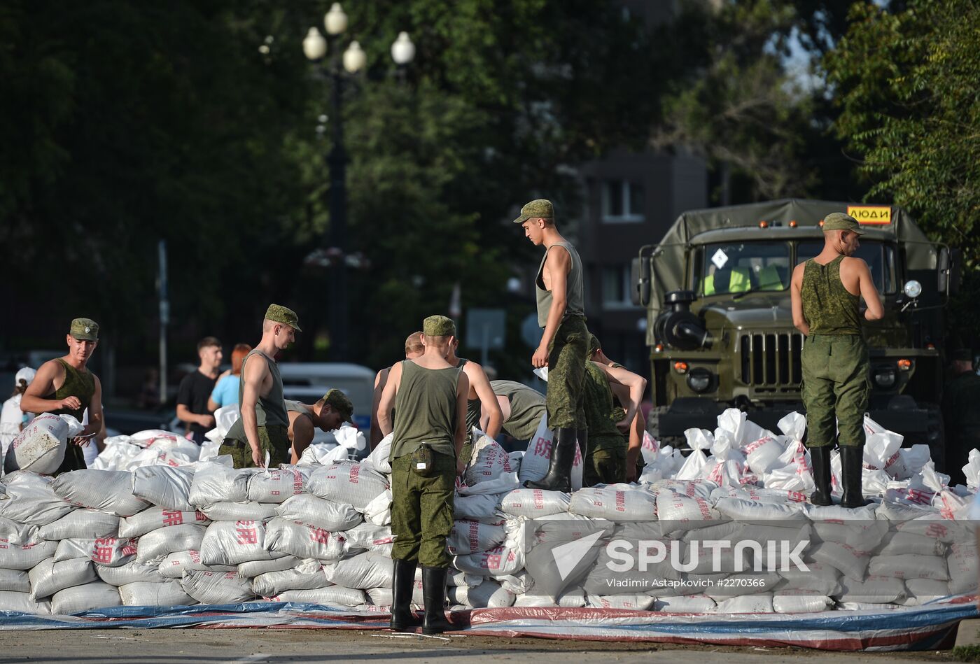 Flood in Khabarovsk Region