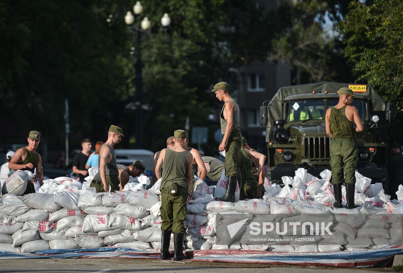 Flood in Khabarovsk Region