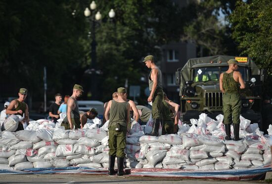 Flood in Khabarovsk Region