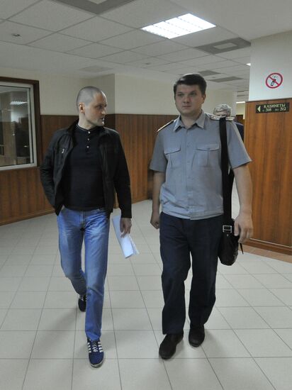 Court dismisses Udaltsov's appeal against extended house arrest