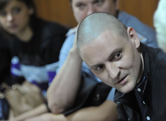 Court dismisses Udaltsov's appeal against extended house arrest