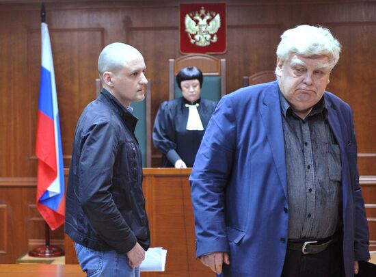 Court dismisses Udaltsov's appeal against extended house arrest