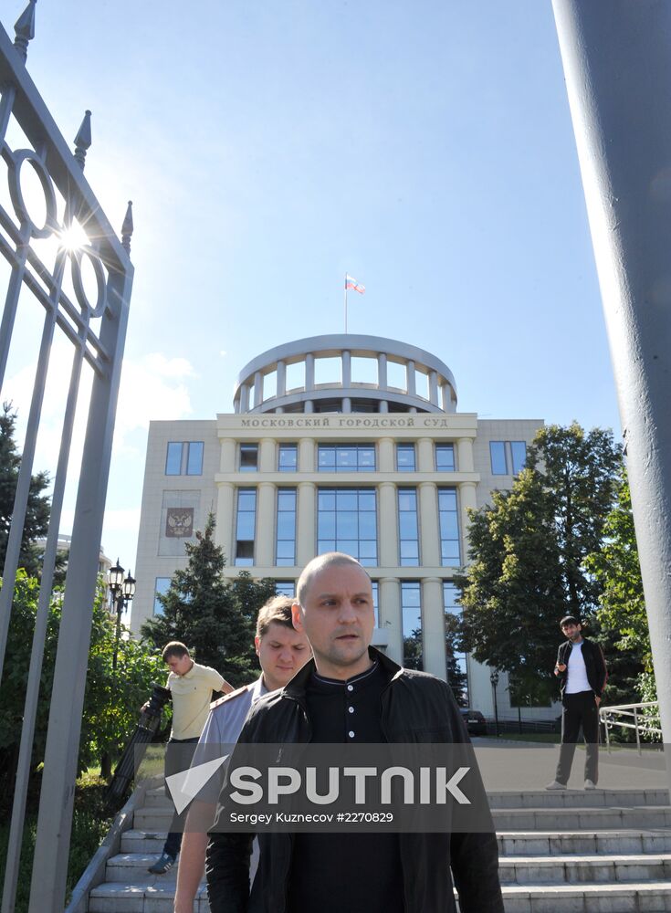 Court dismisses Udaltsov's appeal against extended house arrest