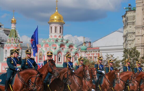 Spasskaya Tower festival rehearsal