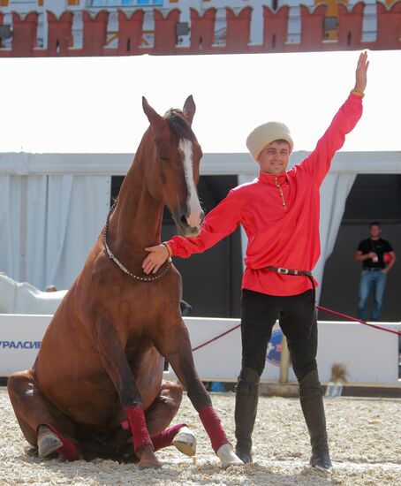 Spasskaya Tower festival rehearsal