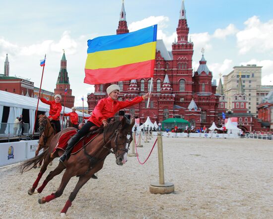 Spasskaya Tower festival rehearsal