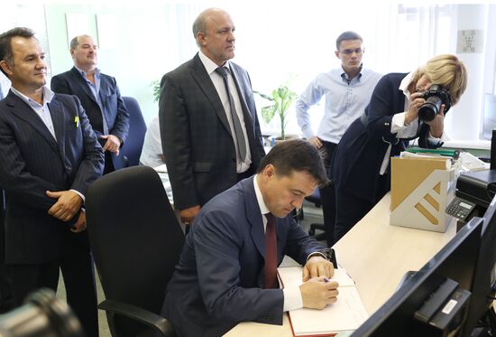 Andrei Vorobyov's working visits in Moscow Region