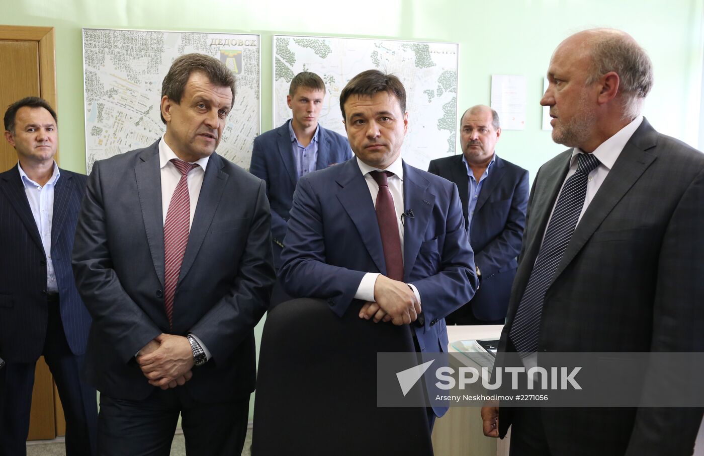 Andrei Vorobyov's working visits in Moscow Region