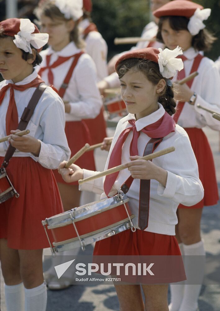 Young drummers