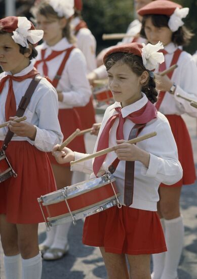 Young drummers