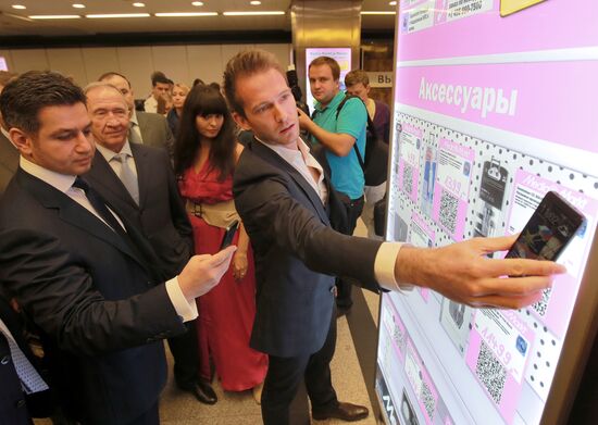 First virtual store opens in Moscow Metro