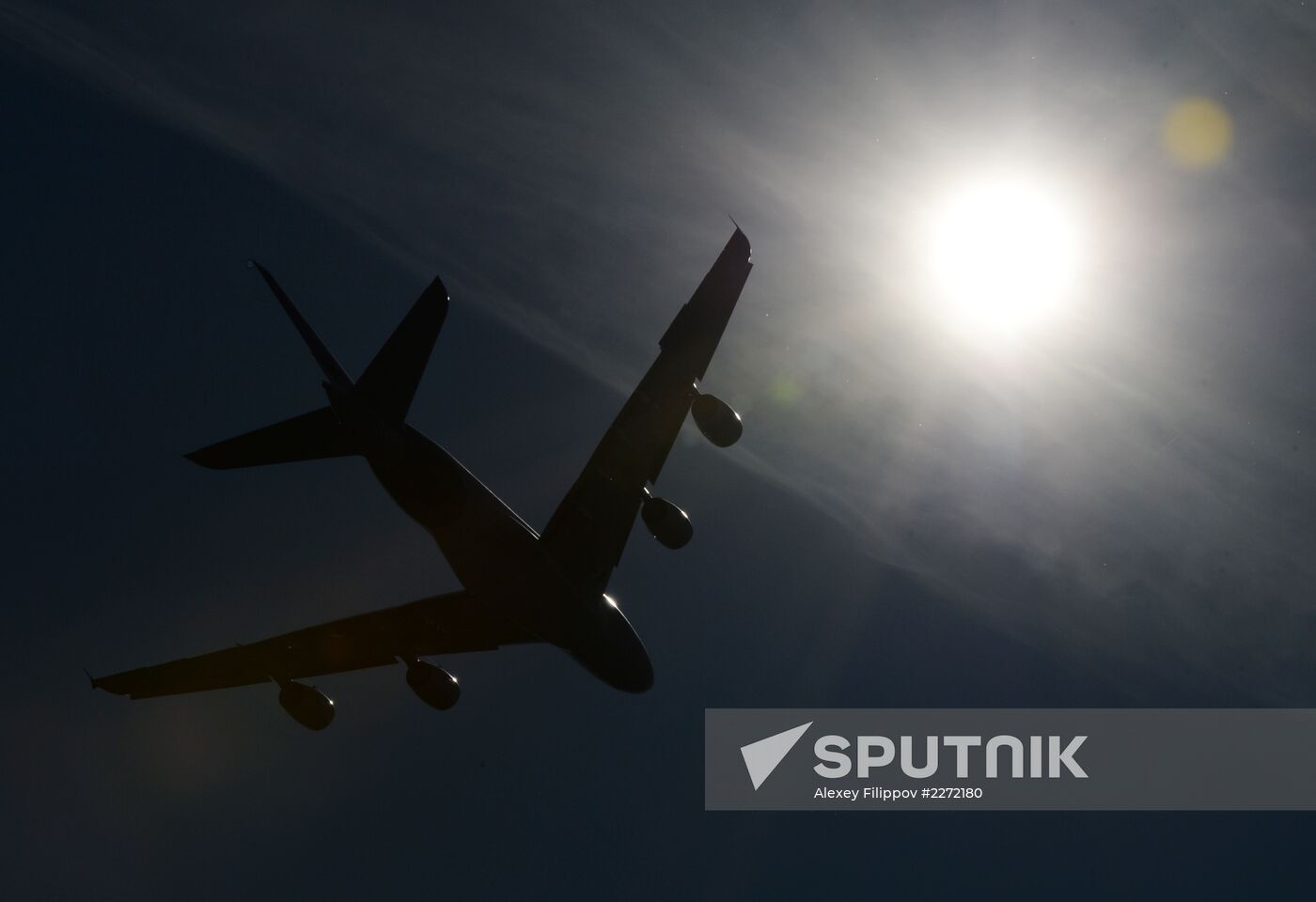 Air show at MAKS 2013