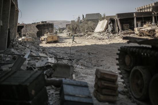 Syrian Army in Damascus surburb