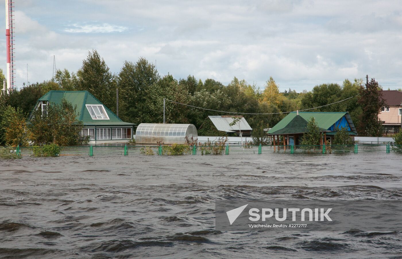 Flooding in Khabarovsk Region