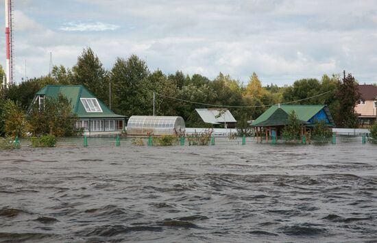 Flooding in Khabarovsk Region