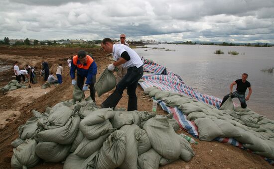 Flooding in Khabarovsk Region