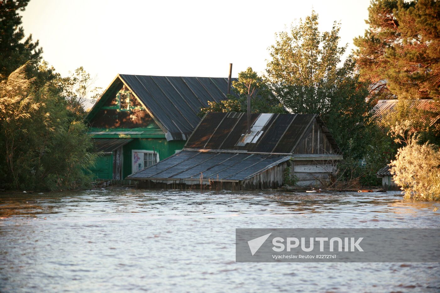 Flooding in Khabarovsk Region