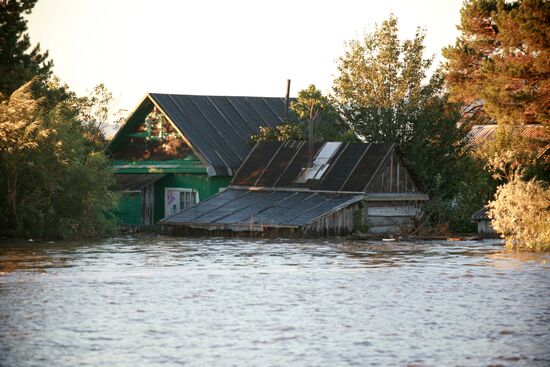 Flooding in Khabarovsk Region