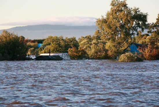 Flooding in Khabarovsk Region