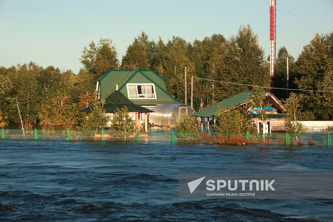 Flooding in Khabarovsk Region