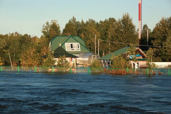 Flooding in Khabarovsk Region