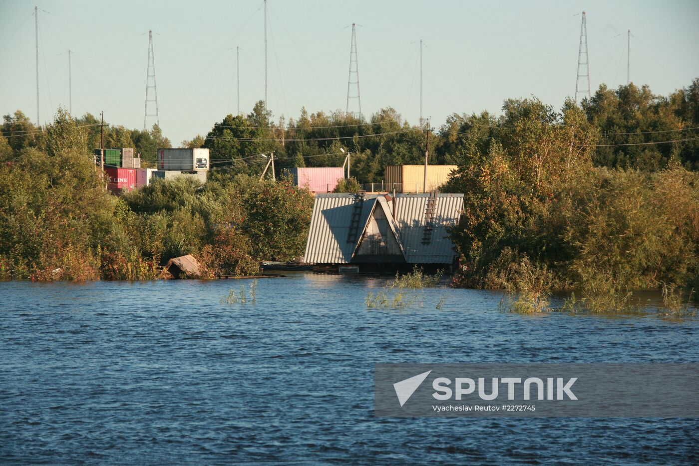 Flooding in Khabarovsk Region