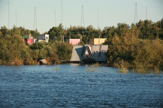Flooding in Khabarovsk Region