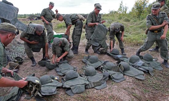 Gun practice of the Baltic Fleet Coast Artillery Corps