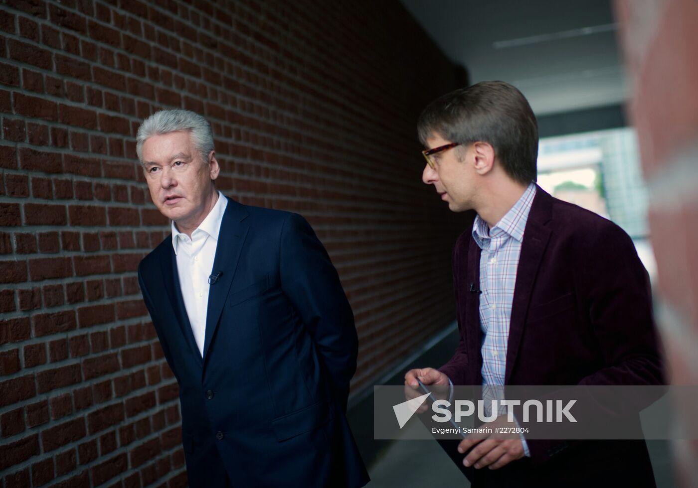 Sergei Sobyanin gives interview to VGTRK