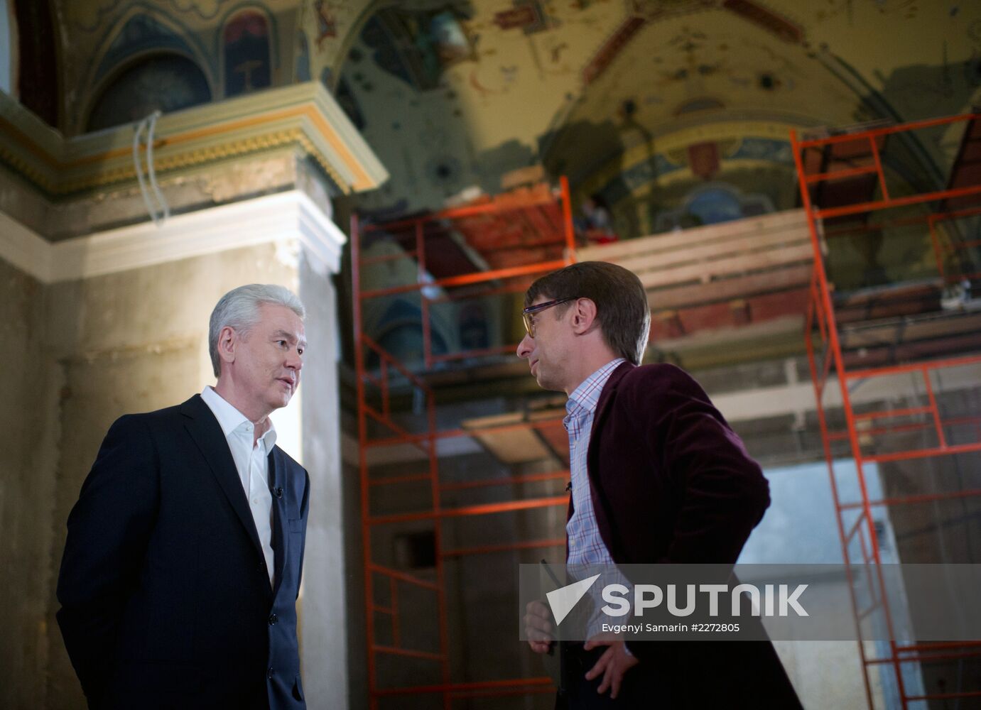 Sergei Sobyanin gives interview to VGTRK