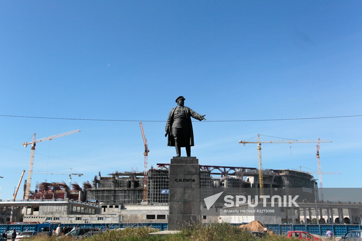 Construction of Zenit Arena