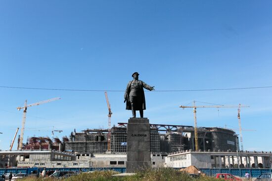 Construction of Zenit Arena