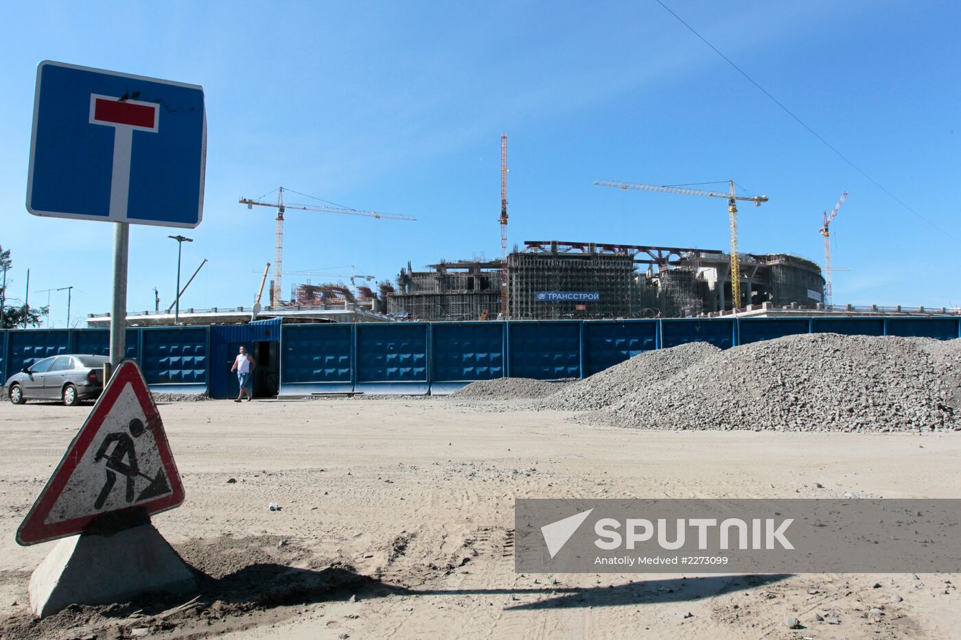 Construction of Zenit Arena