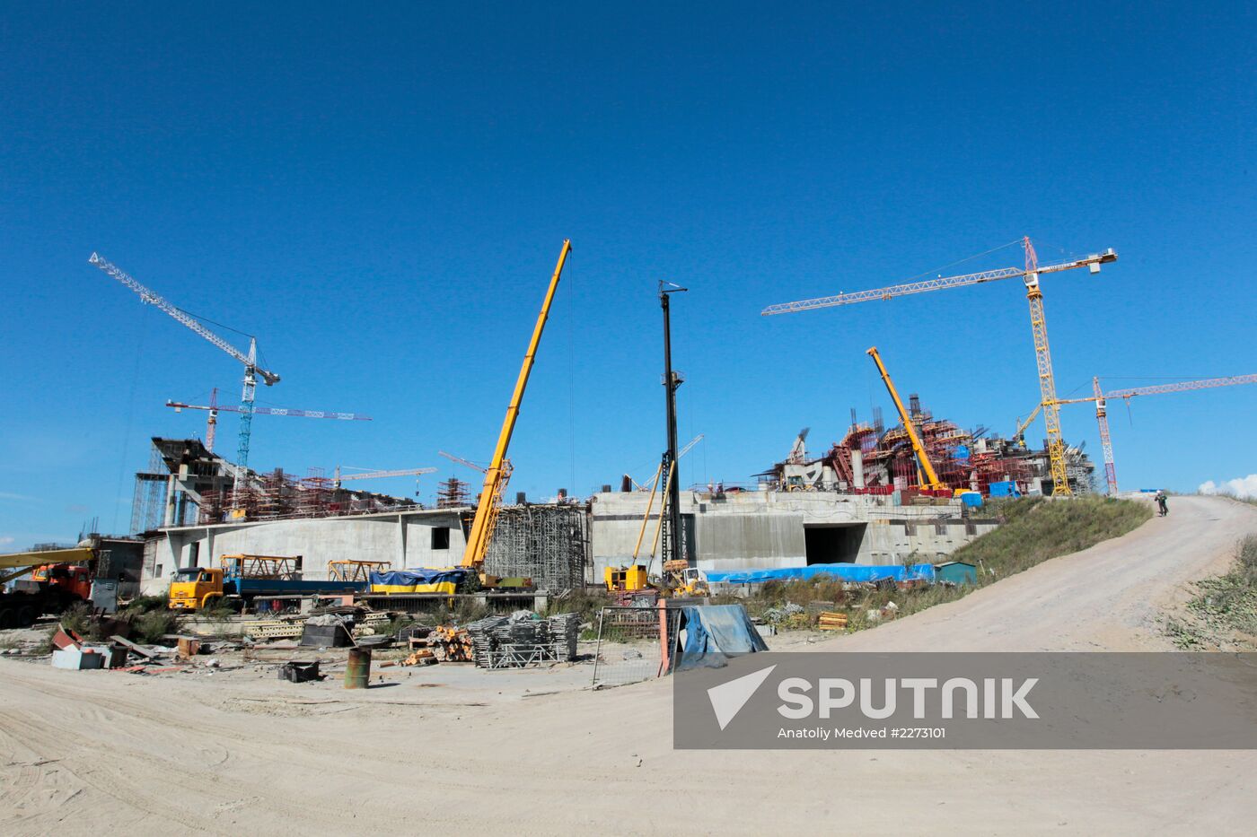 Construction of Zenit Arena