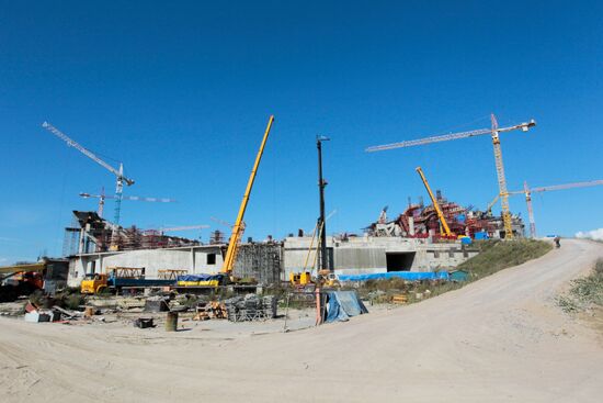 Construction of Zenit Arena