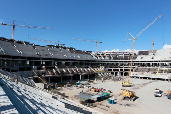 Construction of Zenit Arena