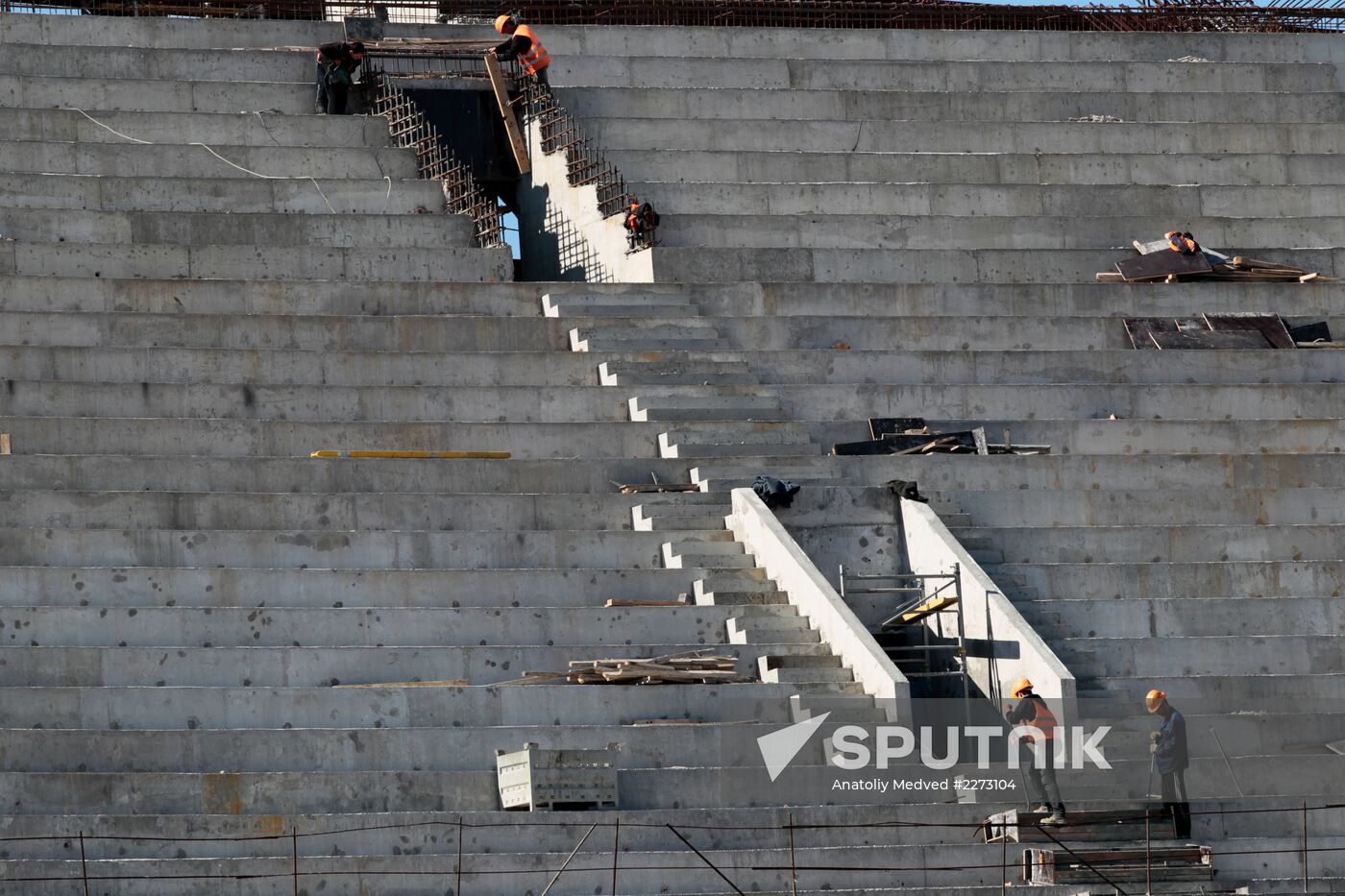 Construction of Zenit Arena