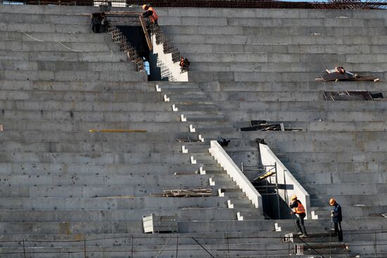 Construction of Zenit Arena