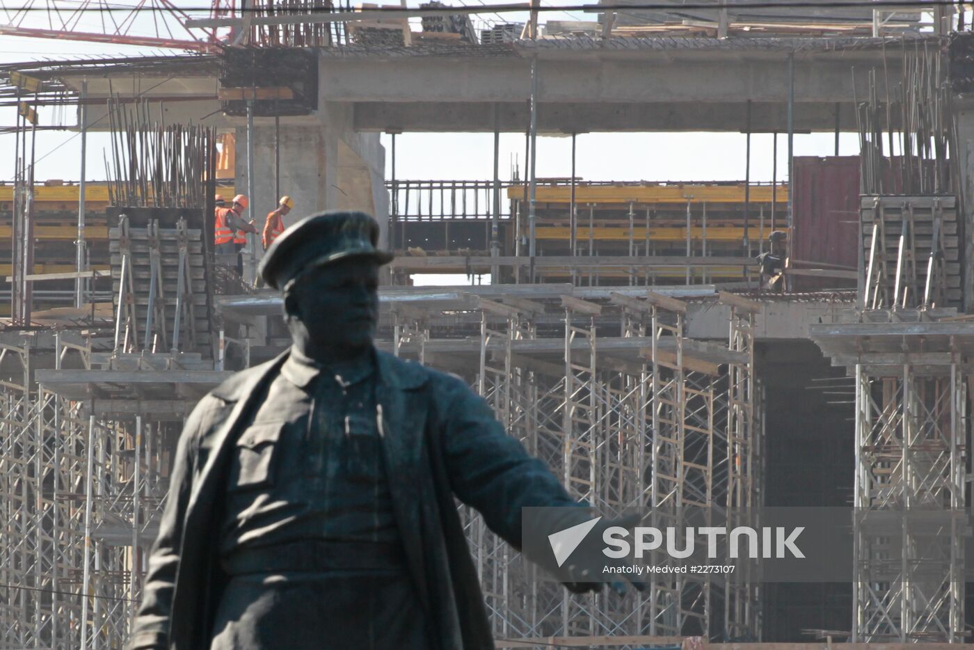 Construction of Zenit Arena