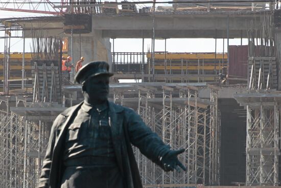 Construction of Zenit Arena