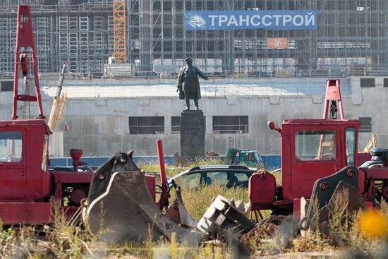 Construction of Zenit Arena