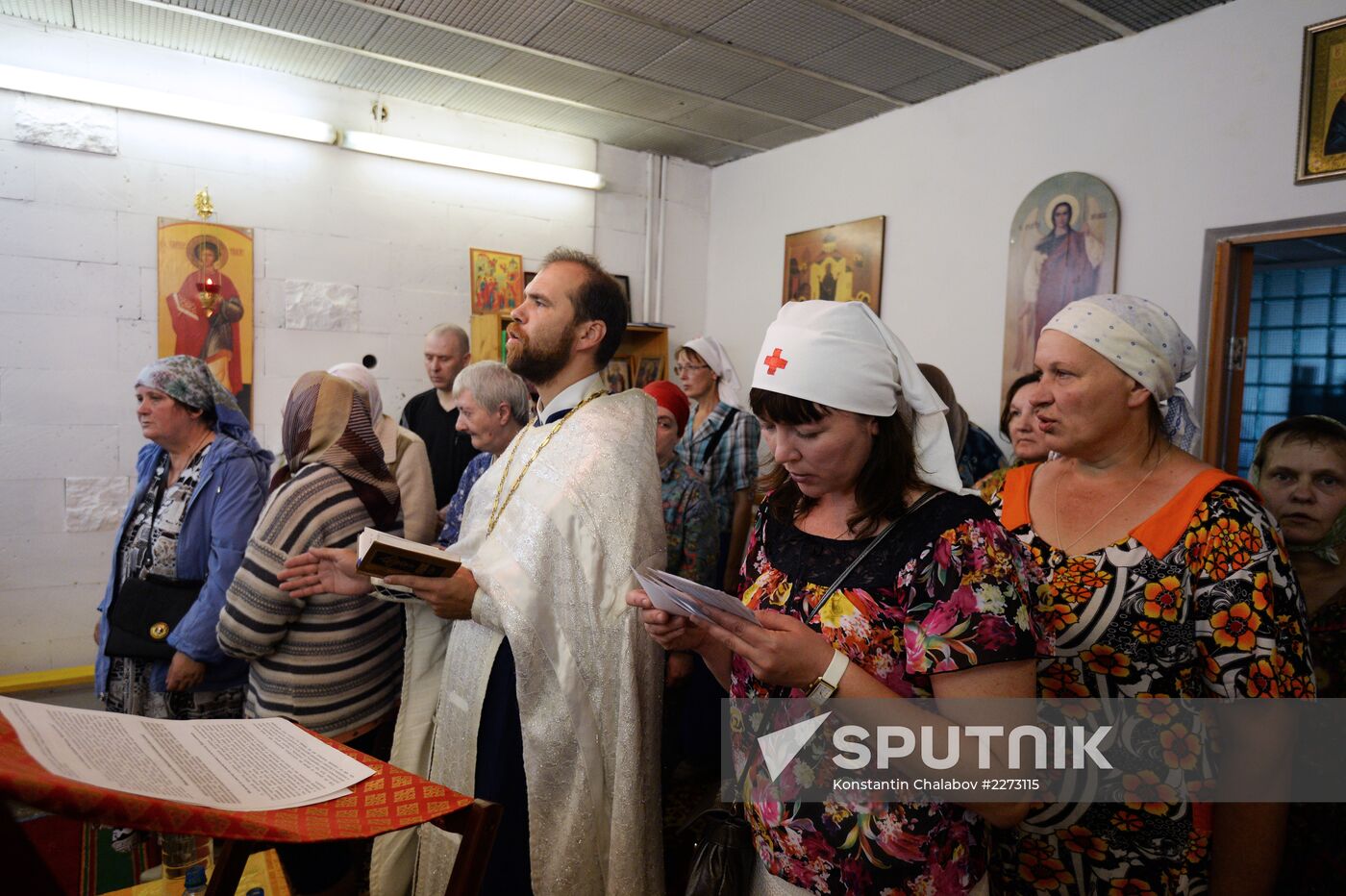 Hospital volunteers in Veliky Novgorod