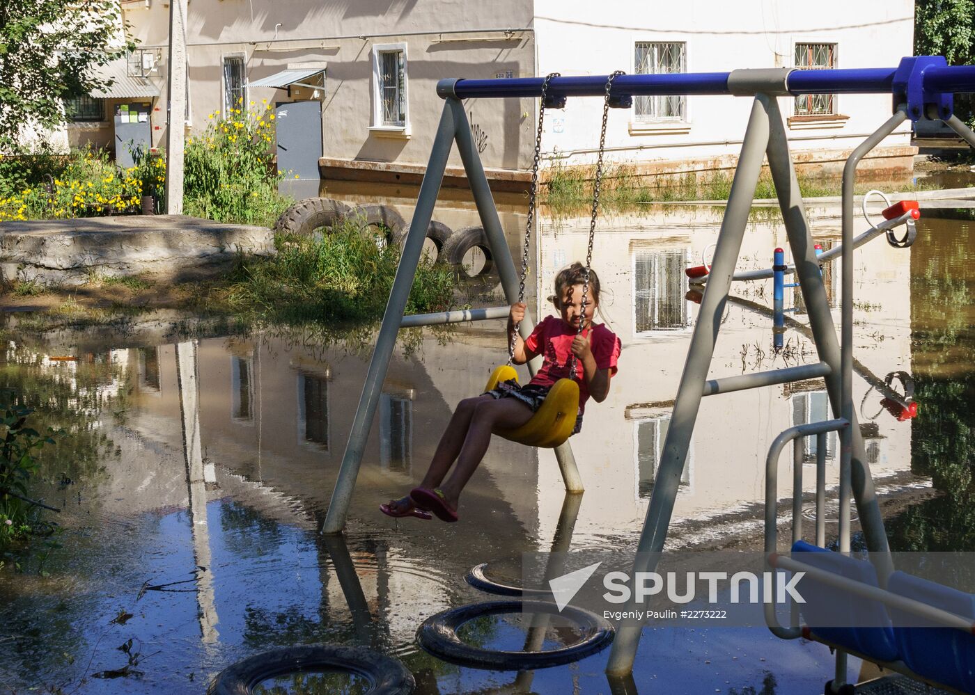 Flooding in Khabarovsk Region